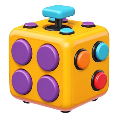 fidget cube sticker