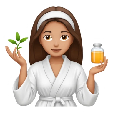 Perempuan lagi selfcare (tapi yang lebih ketutup) sticker