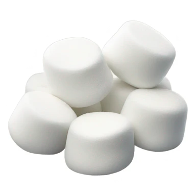 bunch of marshmellow sticker
