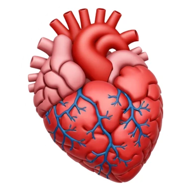 Brain and heart sticker