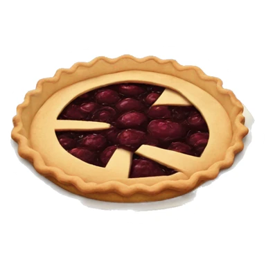 pie in fave emoji sticker