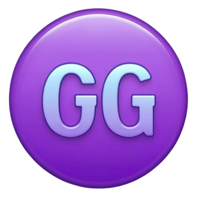 Purple circle 🟣 with letters “iG” sticker