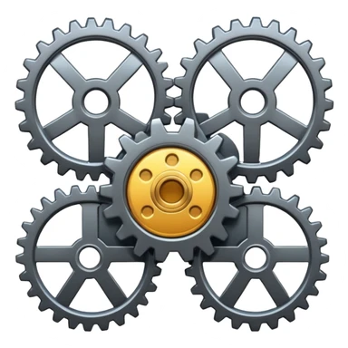 Pignon de mécanique sticker