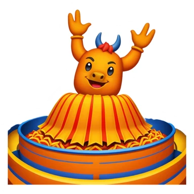 El Toro Loco best view  sticker