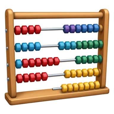 abacus counting device sticker