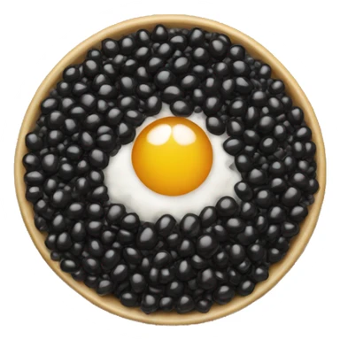 Caviar rice sticker