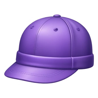 just purple cap sticker
