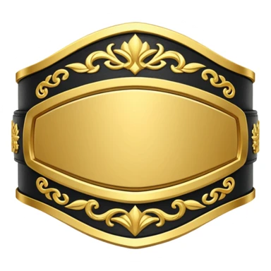 One Championship --Belt sticker