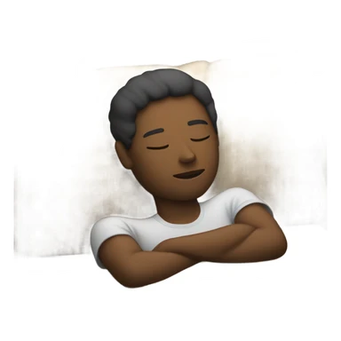 Taking a nap sticker