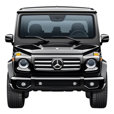 Black G wagon sticker