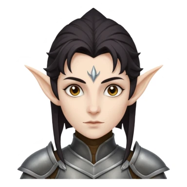 Dark elf sticker