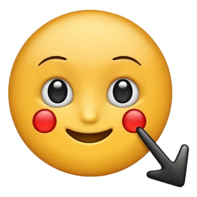 fait moi un emojis avec un fond bleu et un check mark noir au milieux sticker