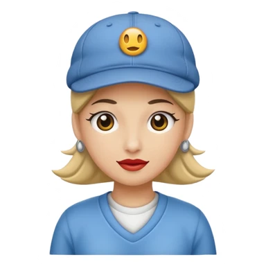 Una persona con gorra de lado y un pasamontañas sticker