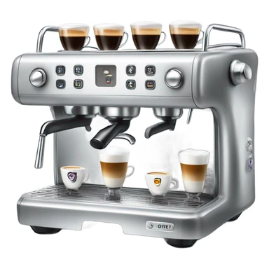 Espresso machine sticker