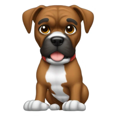 boxer mobile app sticker