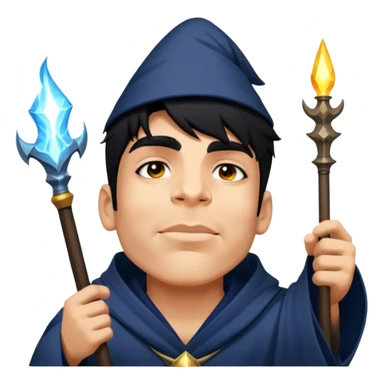 Stormcaller Wizard sticker