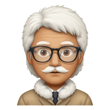 Professor animal sticker