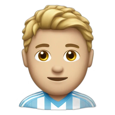 Argentina soccer jersey sticker
