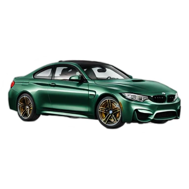 BMW m4 sticker