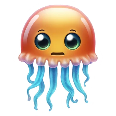 Jelly fish sticker