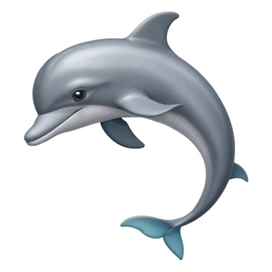 High resolution of dolphin sticker