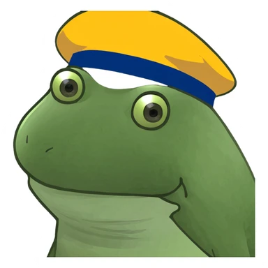 Un caca avec un chapeaux  sticker