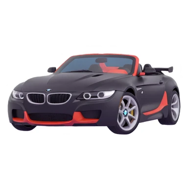 BMW sports car sticker