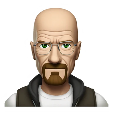 Walter white Greeting Jessie PinkMan sticker