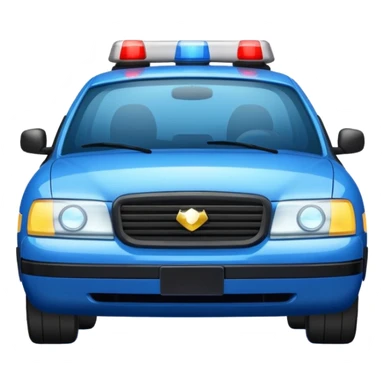 Polizei-Blaulicht sticker