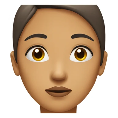 woman looking very stressed  sticker