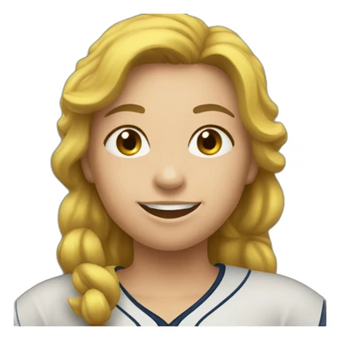 Softball Samantha sticker