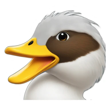 Canard sticker