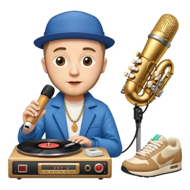 Haz emojis con referencias y inspiraciones en Mac Miller, pero no de su rostro o cosas físicas sino de objetos o más cosas  sticker