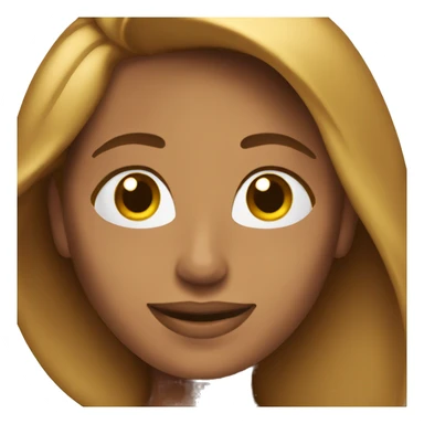 Mujer bronceada y feliz sticker