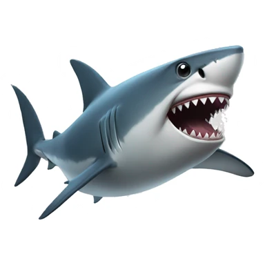 shark in tornado sticker