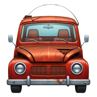 Broken Urban Vehicle red sticker