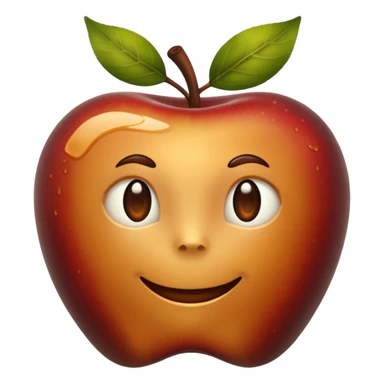 roasted apple sticker