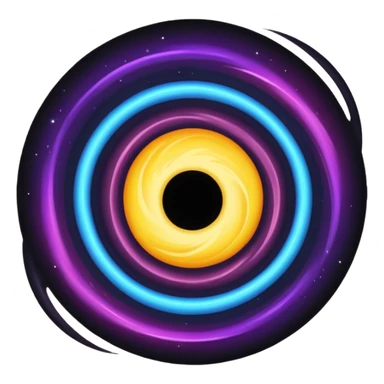 black hole sticker
