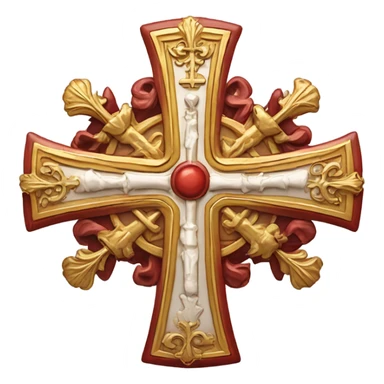 Serbian Cross  sticker