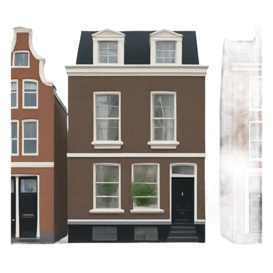 Typical Amsterdam house sticker