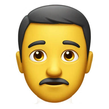 Overthinker emoji sticker