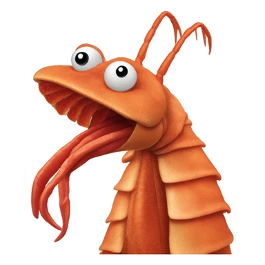 Pepé the King Prawn muppet sticker