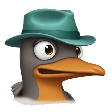 perry the platypus sticker