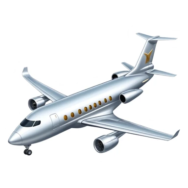 Luxury ￼ airplane  sticker