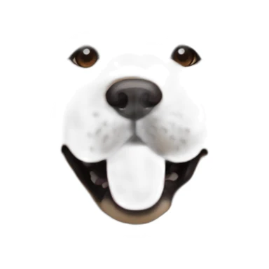 Chow chow, furry shiny dog cute, realistic, young, from far sticker