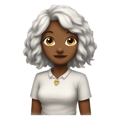 korgi puppy girl sticker