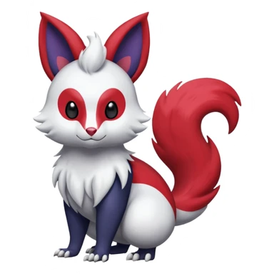 Shiny Furret-Absol-Noibat-Hybrid (Full body) sticker