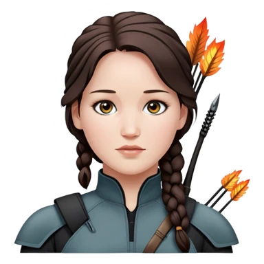 katniss root sticker