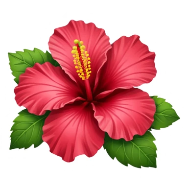 Hibiscus sticker