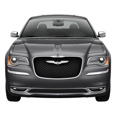 2018 Chrysler 300L dark gray sticker